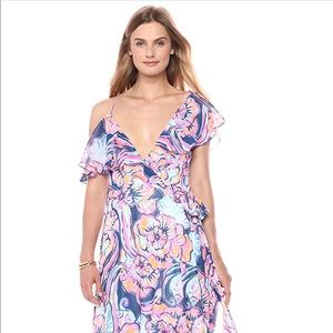 Lilly Pulitzer Marianna Wrap Dress Size XS